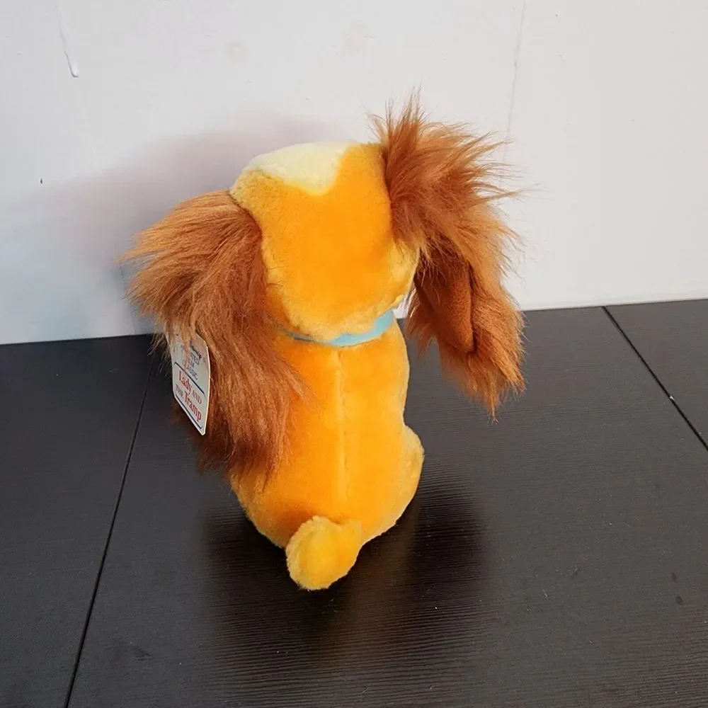 Lady And The Tramp Plush Doll Disney World Disneyland Stuffed Toy Dog Vintage 6
